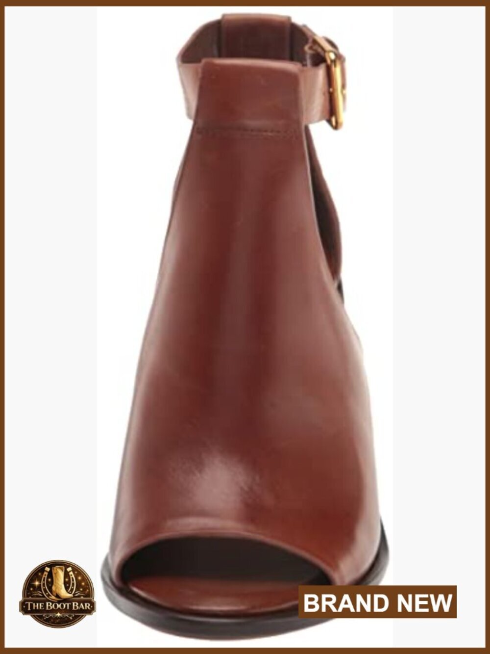 Women's Heeled Sandals - Open Toe Wedge with Ankle Strap - Picture 2 of 7